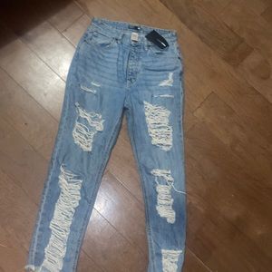 jammin’on boyfriend jeans color blue